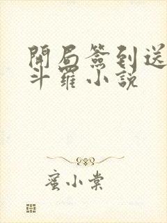 开局签到送封号斗罗小说