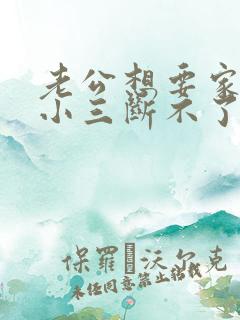 老公想要家还和小三断不了