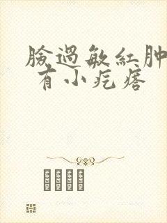 脸过敏红肿发痒 有小疙瘩