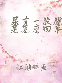 尿有一股腥臭味是怎么回事