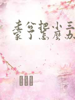 老公把小三带回家了怎么办