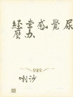 经常感觉尿意怎么办