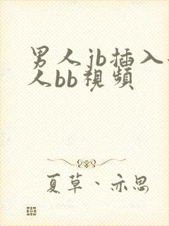 男人jb插入女人bb视频