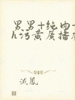 男男+纯肉+高h污黄广播剧