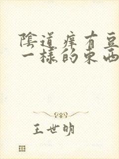 阴道痒有豆腐渣一样的东西