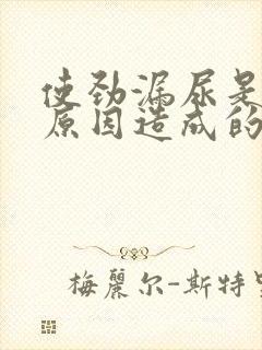 使劲漏尿是什么原因造成的女性