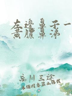 左边鼻子一直有黄脓鼻涕