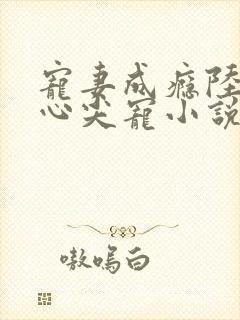 宠妻成瘾陆少的心尖宠小说免费阅读