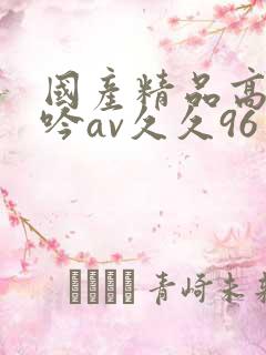 国产精品高潮呻吟av久久96