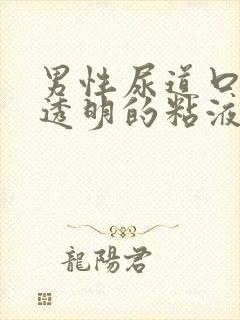 男性尿道口流出透明的粘液怎么回事