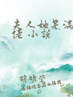 夫人她是满级大佬 小说