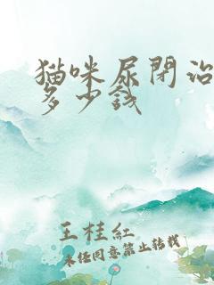 猫咪尿闭治疗要多少钱