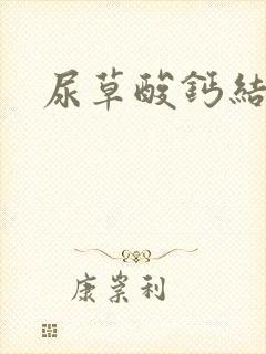 尿草酸钙结晶高