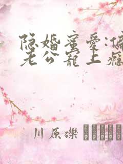 隐婚蜜爱:偏执老公宠上瘾版