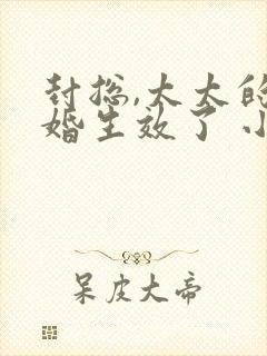 封总,太太的离婚生效了 小说