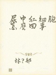 尿中红细胞高是怎么回事