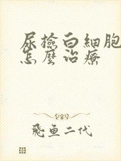 尿检白细胞高是怎么治疗