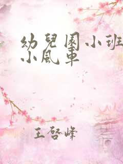 幼儿园小班儿歌小风车