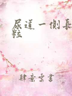 尿道一侧长小肉粒