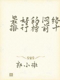 最好的网络小说排行榜前十名