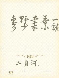 东野圭吾一共有多少本小说