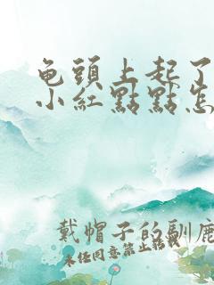 龟头上起了几个小红点点怎么回事