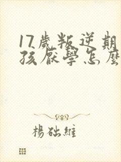 17岁叛逆期男孩厌学怎么办