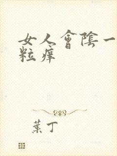 女人会阴一堆肉粒痒