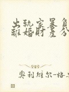 出轨家暴负资产离婚财产分割