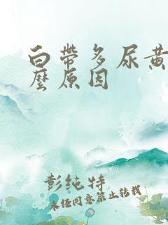 白带多尿黄是什么原因