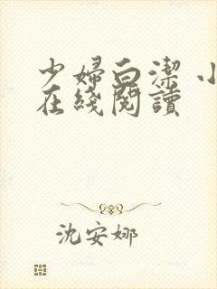 少妇白洁 小说在线阅读