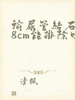 输尿管结石0.8cm能排除吗