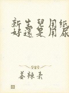 新生儿用纸尿裤好还是用尿布好