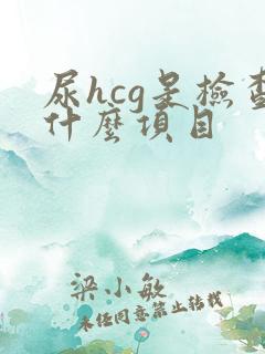 尿hcg是检查什么项目