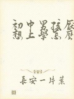 初中男孩厌学不想上学怎么办