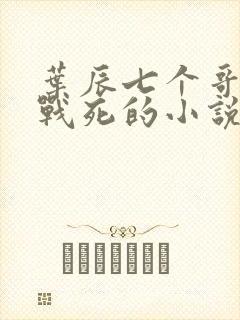 叶辰七个哥全部战死的小说叫什么