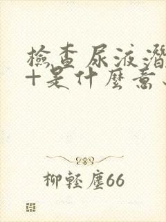 检查尿液潜血1+是什么意思