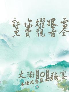 许你耀眼电视剧免费观看全集在线播放