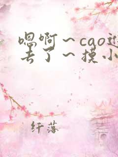 嗯啊～cao进去了～摸小说