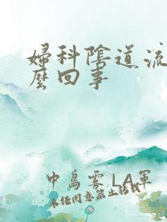 妇科阴道流水怎么回事