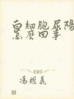 白细胞尿阳性是怎么回事