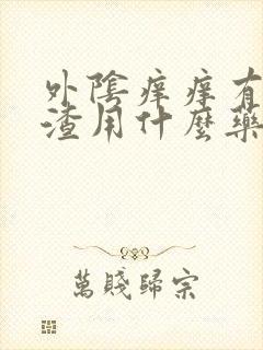 外阴痒痒有豆腐渣用什么药