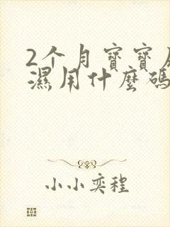 2个月宝宝尿不湿用什么码