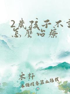 2岁孩子不说话怎么治疗