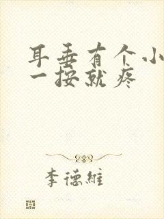 耳垂有个小鼓包一按就疼