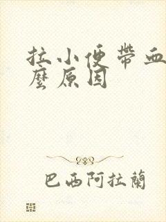 拉小便带血是什么原因