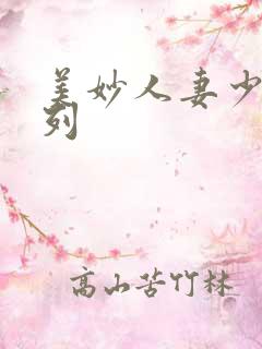 美妙人妻少妇系列