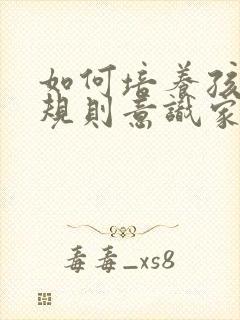 如何培养孩子的规则意识家长心得体会