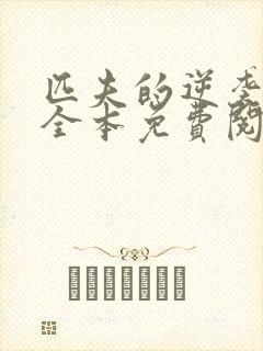 匹夫的逆袭小说全本免费阅读