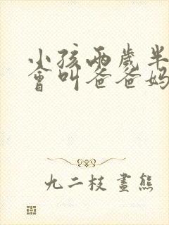 小孩两岁半还只会叫爸爸妈妈怎么办